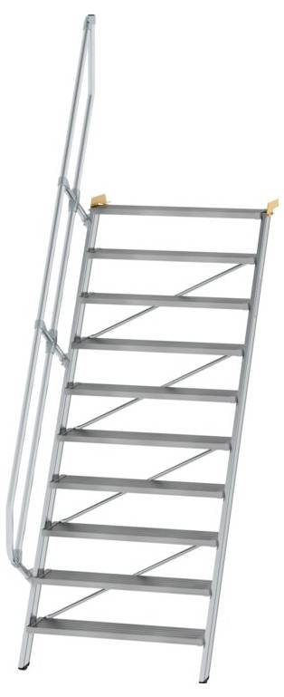 MUNK Günzburger Steigtechnik 600330 Aluminium, Stahl verzinkt Treppe