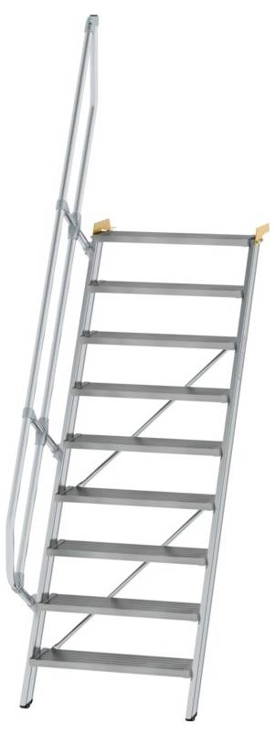 MUNK Günzburger Steigtechnik 600229 Aluminium, Stahl verzinkt Treppe