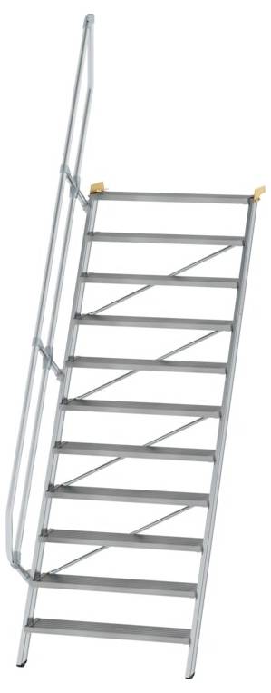 MUNK Günzburger Steigtechnik 600331 Aluminium, Stahl verzinkt Treppe