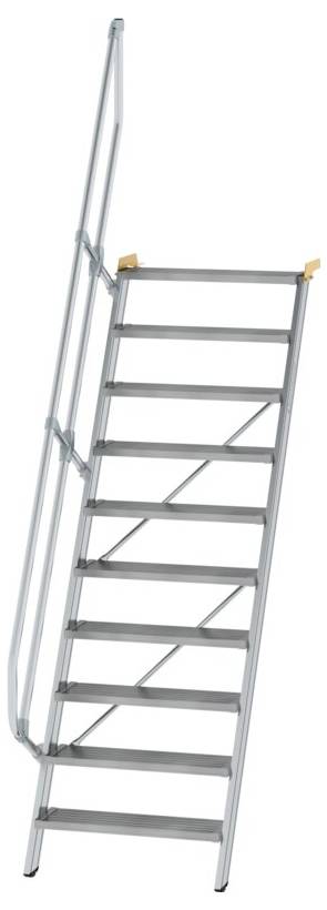 MUNK Günzburger Steigtechnik 600230 Aluminium, Stahl verzinkt Treppe