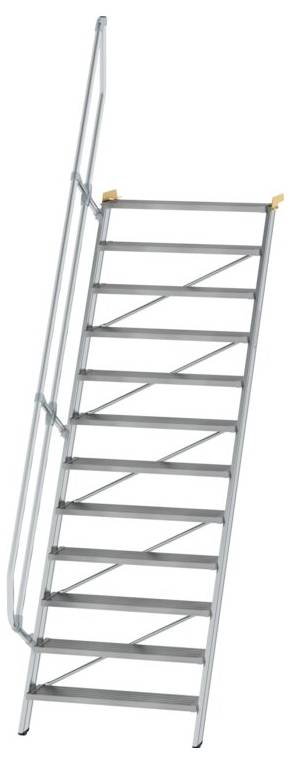 MUNK Günzburger Steigtechnik 600332 Aluminium, Stahl verzinkt Treppe