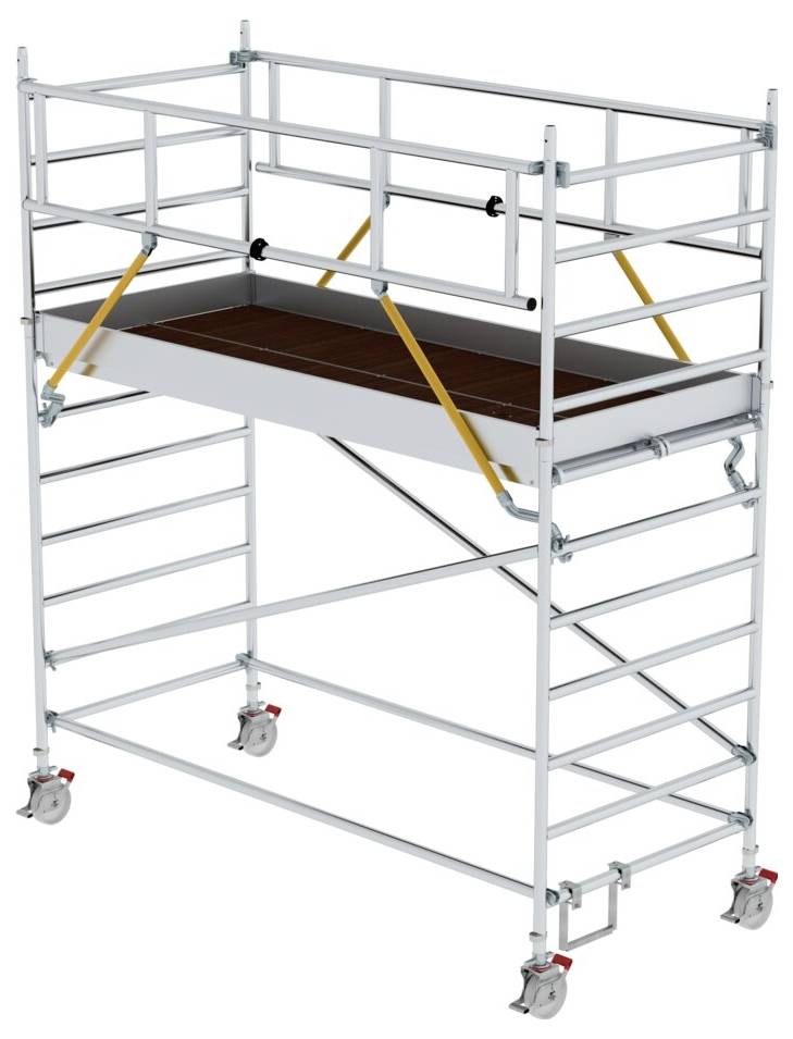 MUNK Günzburger Steigtechnik 175237 Aluminium Rollgerüst