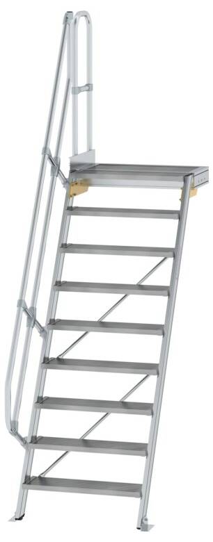 MUNK Günzburger Steigtechnik 600389 Aluminium, Stahl verzinkt Treppe