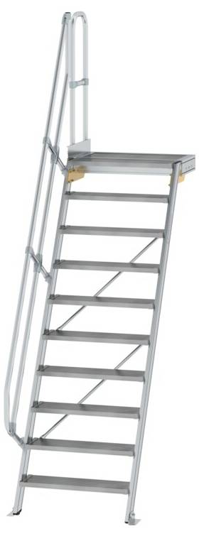 MUNK Günzburger Steigtechnik 600390 Aluminium, Stahl verzinkt Treppe