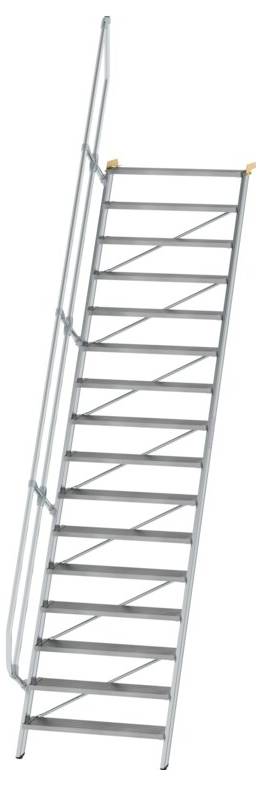 MUNK Günzburger Steigtechnik 600336 Aluminium, Stahl verzinkt Treppe
