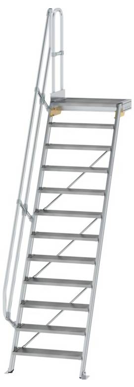 MUNK Günzburger Steigtechnik 600392 Aluminium, Stahl verzinkt Treppe