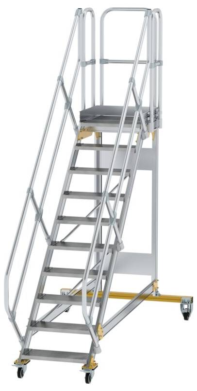 MUNK Günzburger Steigtechnik 600770 Aluminium, Stahl verzinkt Treppe