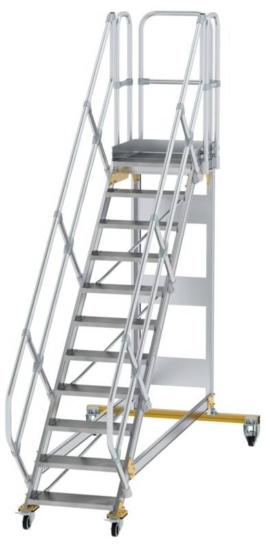 MUNK Günzburger Steigtechnik 600771 Aluminium, Stahl verzinkt Treppe