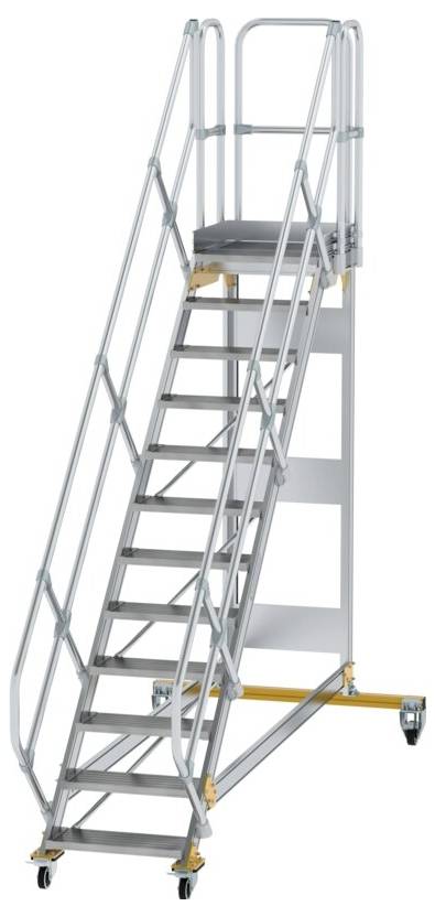 MUNK Günzburger Steigtechnik 600772 Aluminium, Stahl verzinkt Treppe
