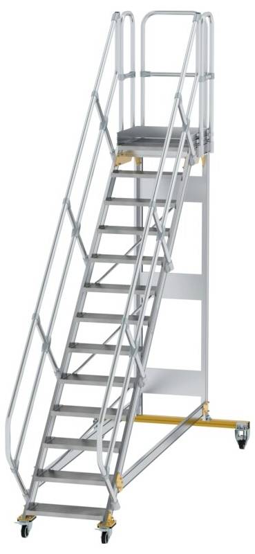 MUNK Günzburger Steigtechnik 600773 Aluminium, Stahl verzinkt Treppe