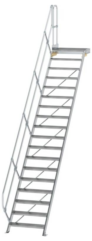 MUNK Günzburger Steigtechnik 600458 Aluminium, Stahl verzinkt Treppe