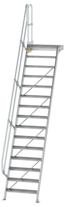 MUNK Günzburger Steigtechnik 600395 Aluminium, Stahl verzinkt Treppe