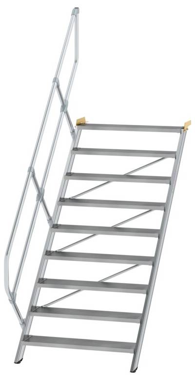 MUNK Günzburger Steigtechnik 600349 Aluminium, Stahl verzinkt Treppe