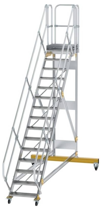 MUNK Günzburger Steigtechnik 600775 Aluminium, Stahl verzinkt Treppe