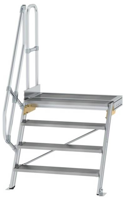 MUNK Günzburger Steigtechnik 600404 Aluminium, Stahl verzinkt Treppe