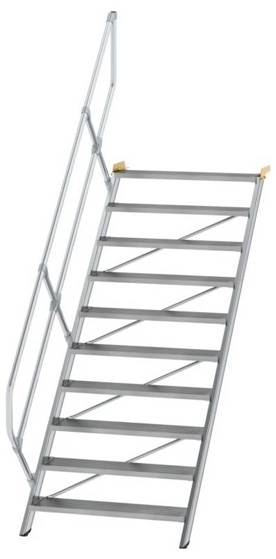 MUNK Günzburger Steigtechnik 600350 Aluminium, Stahl verzinkt Treppe