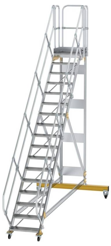 MUNK Günzburger Steigtechnik 600777 Aluminium, Stahl verzinkt Treppe