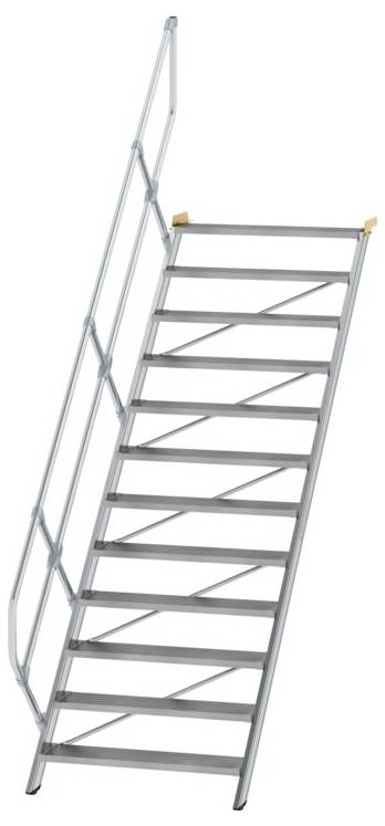 MUNK Günzburger Steigtechnik 600352 Aluminium, Stahl verzinkt Treppe