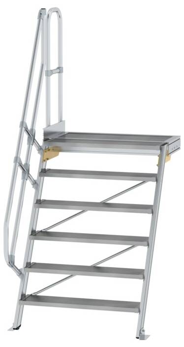 MUNK Günzburger Steigtechnik 600406 Aluminium, Stahl verzinkt Treppe