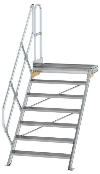 MUNK Günzburger Steigtechnik 600467 Aluminium, Stahl verzinkt Treppe