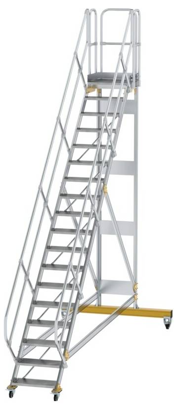 MUNK Günzburger Steigtechnik 600779 Aluminium, Stahl verzinkt Treppe