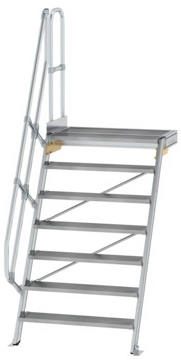 MUNK Günzburger Steigtechnik 600407 Aluminium, Stahl verzinkt Treppe