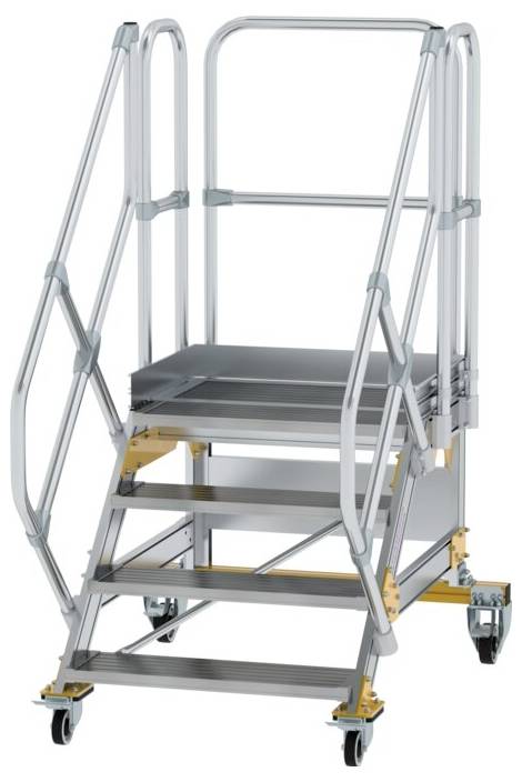 MUNK Günzburger Steigtechnik 600784 Aluminium, Stahl verzinkt Treppe