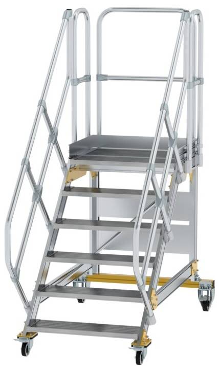 MUNK Günzburger Steigtechnik 600786 Aluminium, Stahl verzinkt Treppe