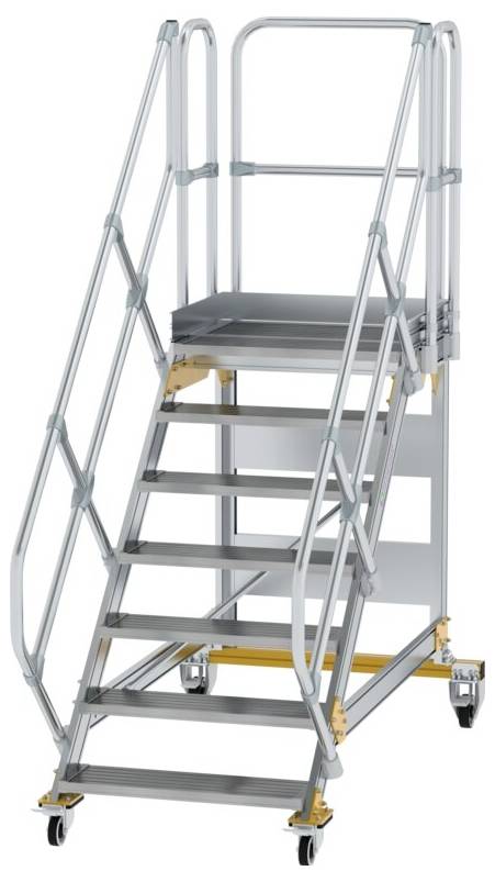 MUNK Günzburger Steigtechnik 600787 Aluminium, Stahl verzinkt Treppe