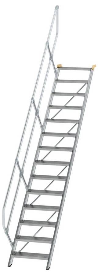 MUNK Günzburger Steigtechnik 600254 Aluminium, Stahl verzinkt Treppe