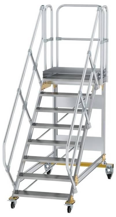MUNK Günzburger Steigtechnik 600788 Aluminium, Stahl verzinkt Treppe