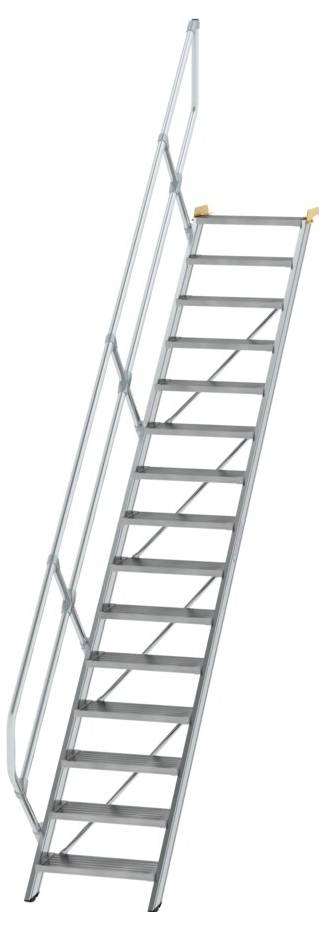MUNK Günzburger Steigtechnik 600255 Aluminium, Stahl verzinkt Treppe