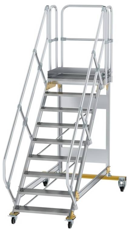 MUNK Günzburger Steigtechnik 600789 Aluminium, Stahl verzinkt Treppe