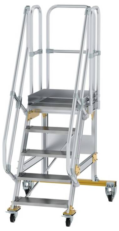 MUNK Günzburger Steigtechnik 600705 Aluminium, Stahl verzinkt Treppe