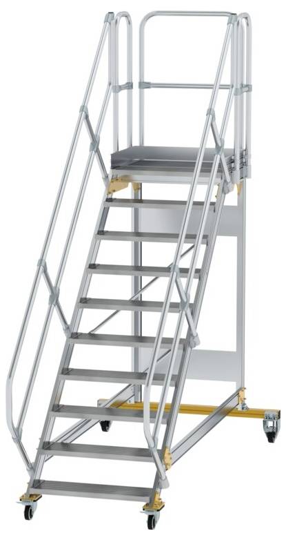 MUNK Günzburger Steigtechnik 600790 Aluminium, Stahl verzinkt Treppe