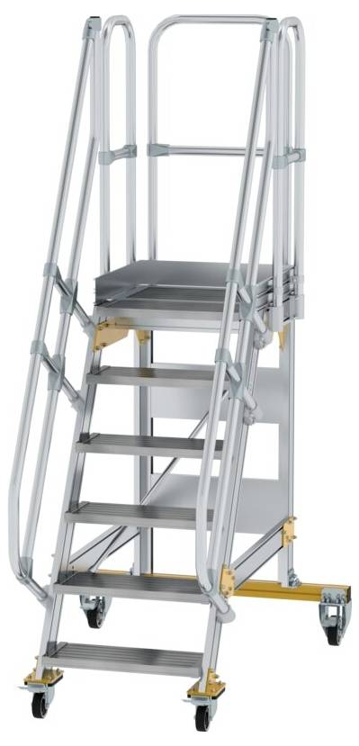 MUNK Günzburger Steigtechnik 600706 Aluminium, Stahl verzinkt Treppe