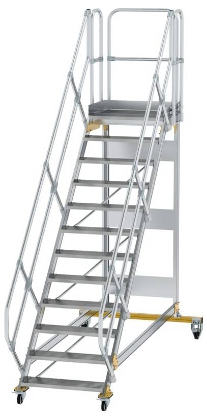 MUNK Günzburger Steigtechnik 600792 Aluminium, Stahl verzinkt Treppe