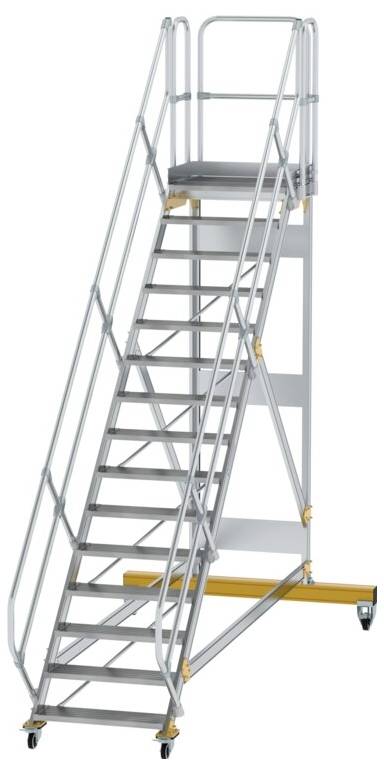 MUNK Günzburger Steigtechnik 600795 Aluminium, Stahl verzinkt Treppe