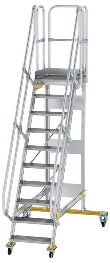 MUNK Günzburger Steigtechnik 600710 Aluminium, Stahl verzinkt Treppe