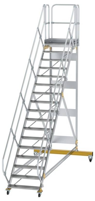MUNK Günzburger Steigtechnik 600797 Aluminium, Stahl verzinkt Treppe