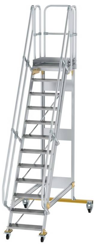 MUNK Günzburger Steigtechnik 600712 Aluminium, Stahl verzinkt Treppe
