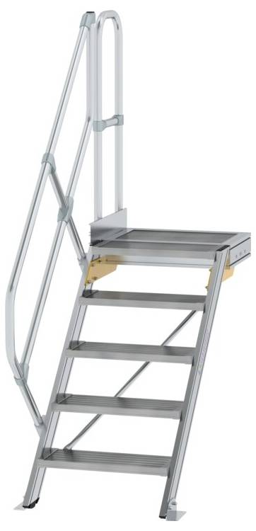 MUNK Günzburger Steigtechnik 600425 Aluminium, Stahl verzinkt Treppe