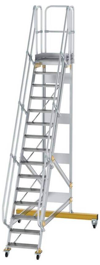 MUNK Günzburger Steigtechnik 600715 Aluminium, Stahl verzinkt Treppe