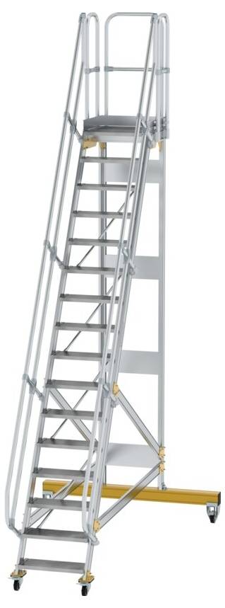 MUNK Günzburger Steigtechnik 600716 Aluminium, Stahl verzinkt Treppe