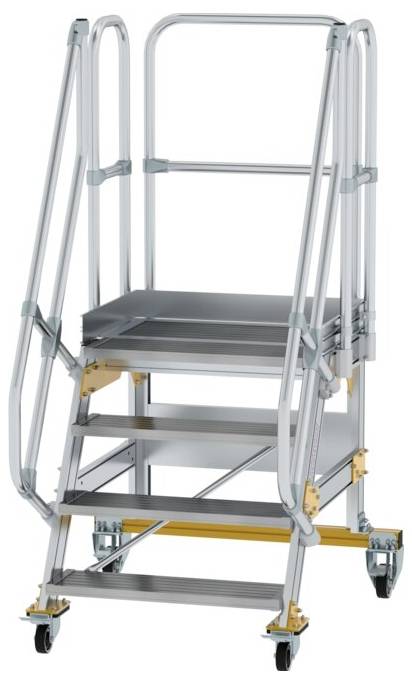 MUNK Günzburger Steigtechnik 600724 Aluminium, Stahl verzinkt Treppe