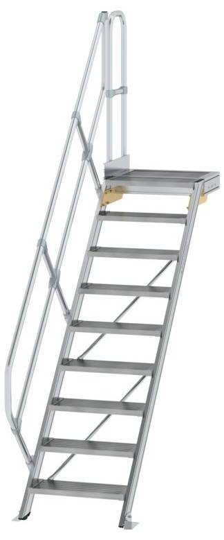 MUNK Günzburger Steigtechnik 600429 Aluminium, Stahl verzinkt Treppe