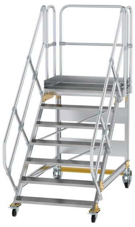 MUNK Günzburger Steigtechnik 600807 Aluminium, Stahl verzinkt Treppe