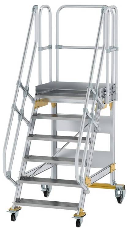 MUNK Günzburger Steigtechnik 600726 Aluminium, Stahl verzinkt Treppe