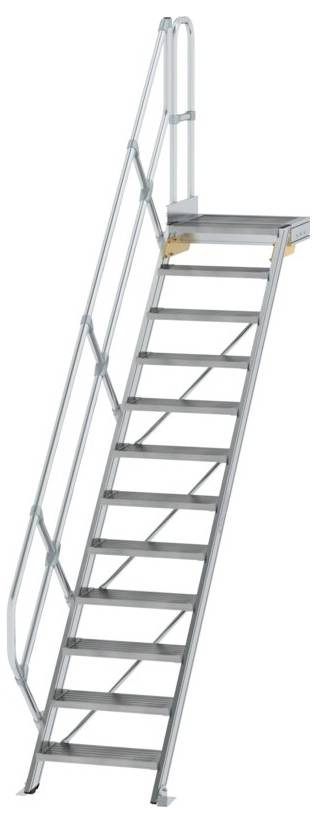 MUNK Günzburger Steigtechnik 600432 Aluminium, Stahl verzinkt Treppe