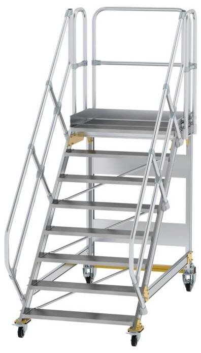 MUNK Günzburger Steigtechnik 600808 Aluminium, Stahl verzinkt Treppe